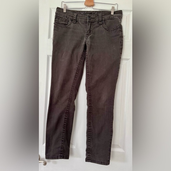 Seven7 Denim - Seven7 Women's Medium Wash Gray Skinny Straight Leg Jeans Size 8